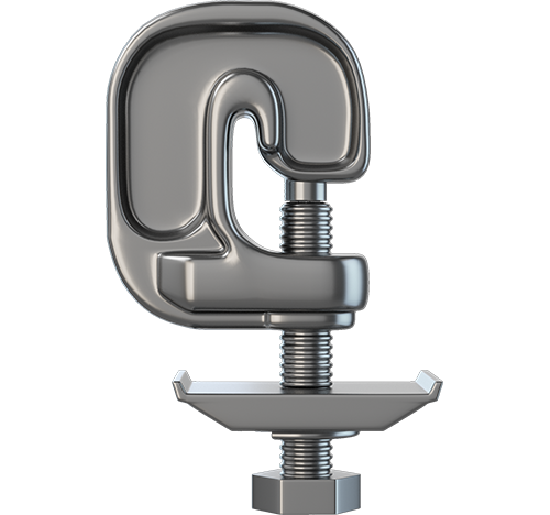 미들 상부 클립